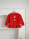 Ruby Blossom Baby Sweater