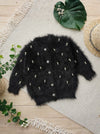 Midnight Star Fuzzy Sweater