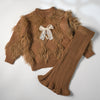 Rust Brown Baby Cord set